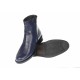 Oferta marimea 39, 40 - Ghete barbati bleumarin, office, elegante din piele naturala, cu fermoar - LGB99BLM