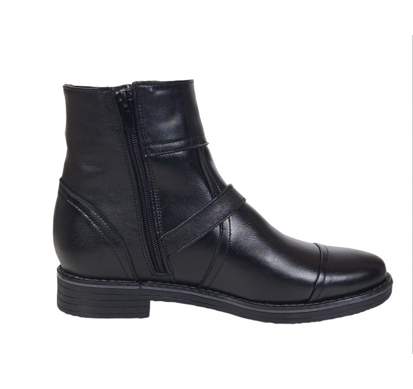 Oferta marimea 41  - Ghete barbati casual din piele naturala LGJONN2