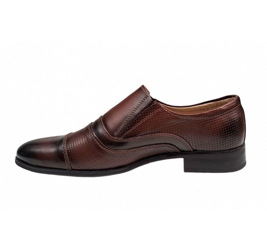 Pantofi eleganti din piele naturala pentru barbati Maro - LGKR 01M