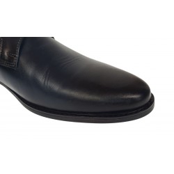 Oferta Pantofi Probati/Purtati barbati, eleganti, piele naturala, Bleumarin - GKR03BL