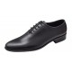 Oferta marimea 41 Pantofi barbati eleganti din piele naturala de culoare neagra LGKR119N