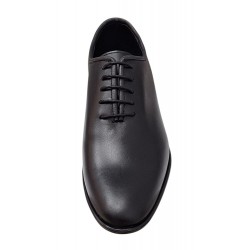 Oferta marimea 41 Pantofi barbati eleganti din piele naturala de culoare neagra LGKR119N
