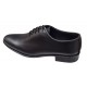 Oferta marimea 41 Pantofi barbati eleganti din piele naturala de culoare neagra LGKR119N
