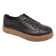 Oferta Marimea 40 Pantofi barbati casual din piele naturala Negru Gold LGKR122N