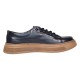 Oferta Marimea 40 Pantofi barbati casual din piele naturala Negru Gold LGKR124N