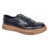 Oferta Marimea 40 Pantofi barbati casual din piele naturala Negru Gold LGKR124N
