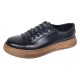 Oferta Marimea 40 Pantofi barbati casual din piele naturala Negru Gold LGKR124N