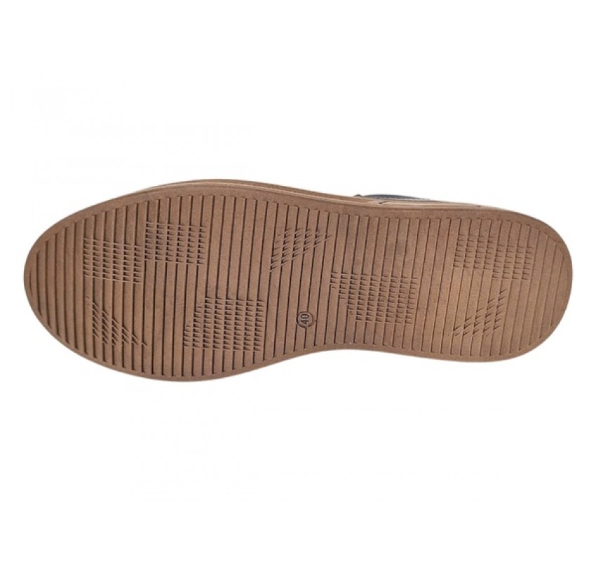 Oferta Marimea 40 Pantofi barbati casual din piele naturala Negru Gold LGKR124N