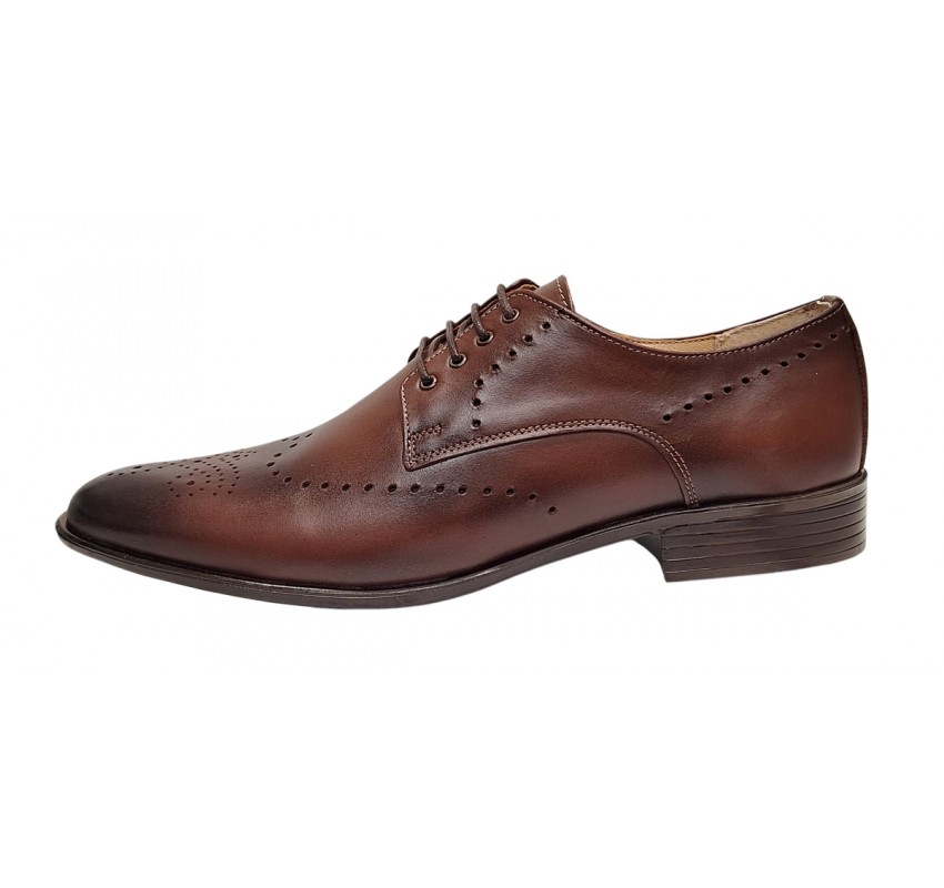 Pantofi eleganti barbati din piele naturala - Model Maro 131 Marimea 44 Pantofi eleganti barbati din piele naturala - Model Maro 131 Marimea 44