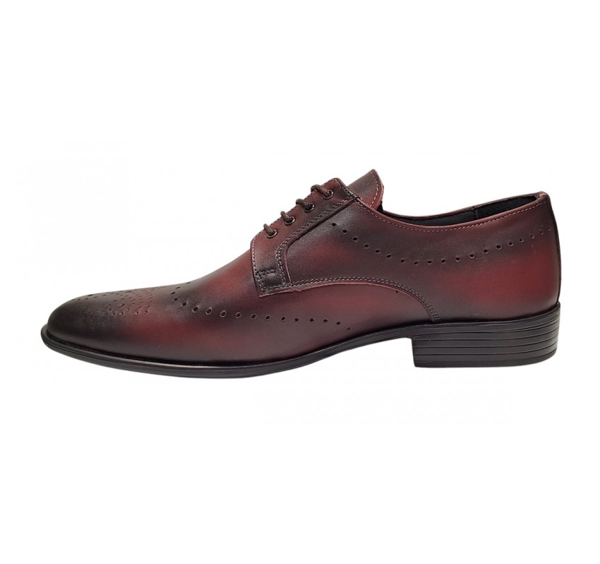 Pantofi eleganti barbati din piele naturala - Model Bordeaux 131 Marimea 44 Pantofi eleganti barbati din piele naturala - Model Bordeaux 131 Marimea 44