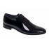 Marimea 38 Pantofi barbati negri lacuiti eleganti din piele naturala LGKR201LN