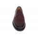 Marimea 39 Pantofi barbati casual maro din piele naturala LGKR217M