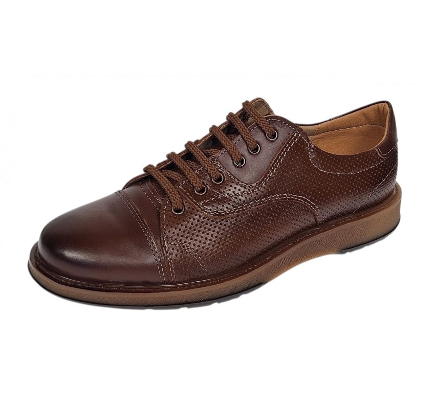 Marimea 44 Pantofi barbati casual din piele naturala Maro LGKR231MTR