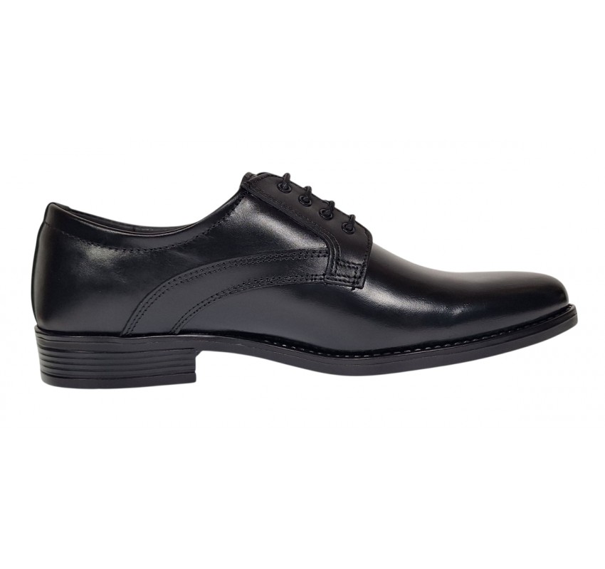 Reducere 45 Pantofi barbati eleganti din piele naturala Nikolas Negru LGKR232N