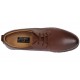 Marimea 41 Pantofi barbati sport din piele naturala maro cu siret GKR57M