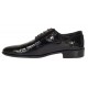 Pantofi barbati eleganti din piele naturala – Negru Lac Marimea 39, 40