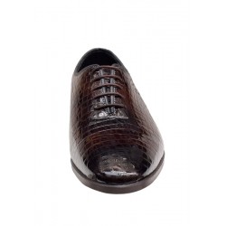 Pantofi eleganti pentru barbati piele naturala croco Maro Marimea 41