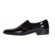 Pantofi barbati eleganti din piele naturala Mateo Negru Lac Marimea