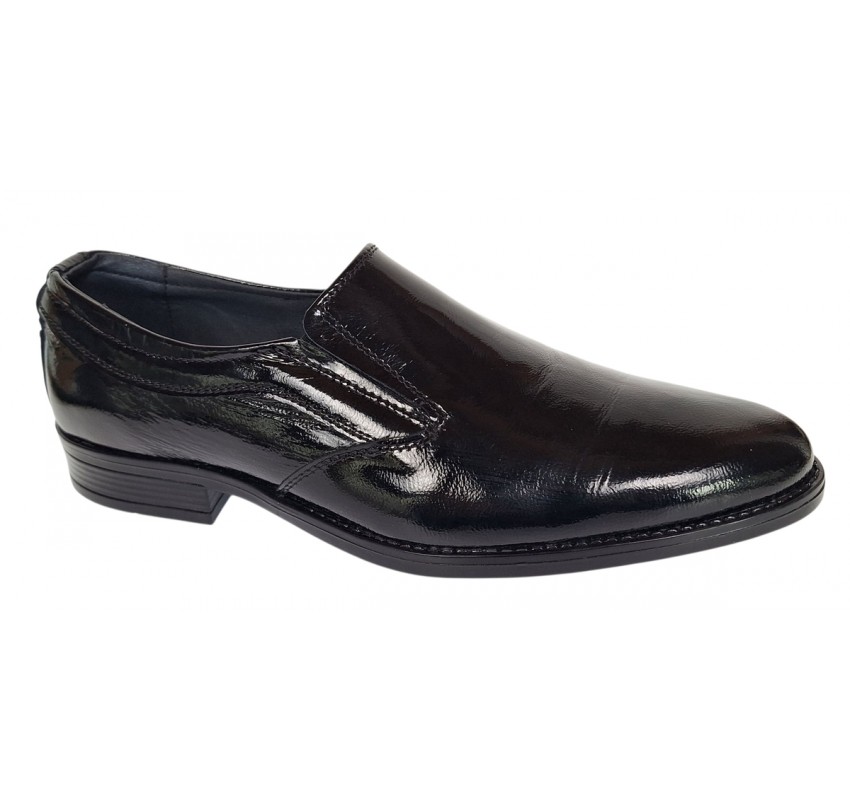 Oferta Pantofi barbati eleganti din piele naturala Negru LAC CU DEFECT  (Vezi foto)  Oferta Pantofi barbati eleganti din piele naturala Negru LAC CU DEFECT  (Vezi foto)