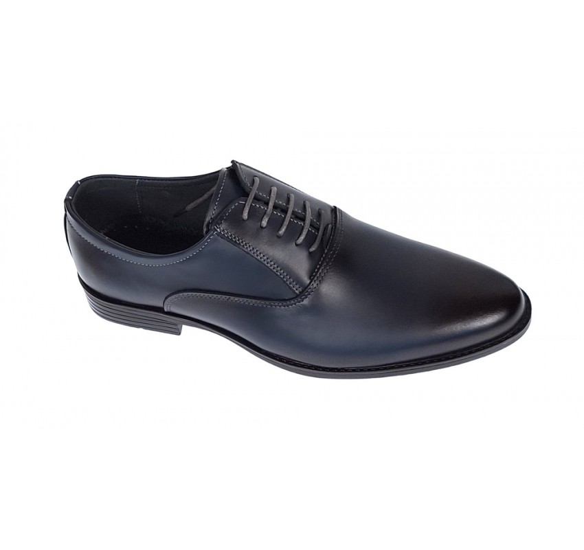 Oferta Pantofi barbati eleganti din piele naturala Enzo Bleumarin LGKR84BLU