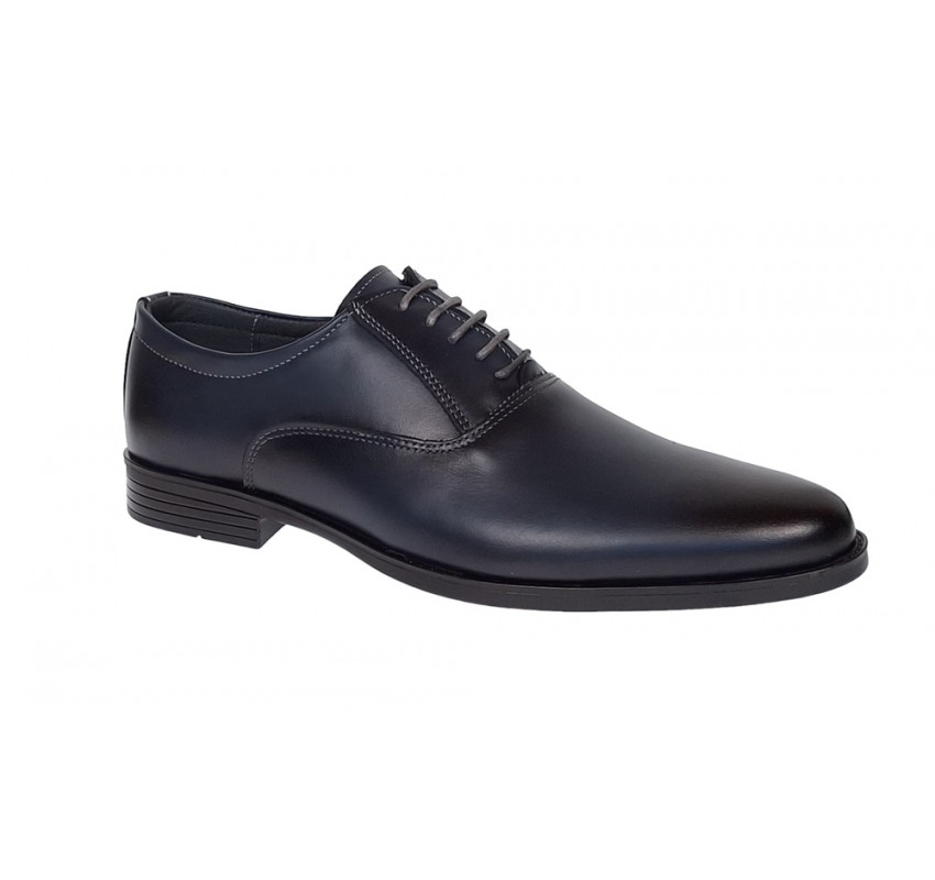 Oferta Pantofi barbati eleganti din piele naturala Enzo Bleumarin LGKR84BLU