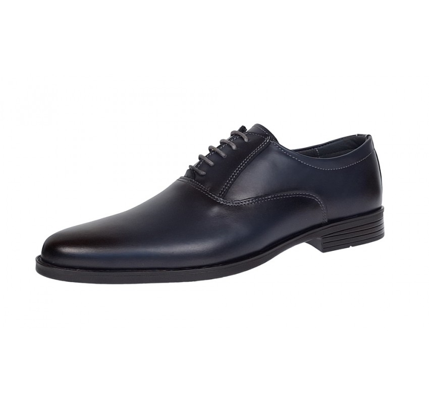 Oferta Pantofi barbati eleganti din piele naturala Enzo Bleumarin LGKR84BLU