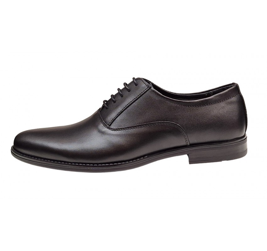 Pantofi eleganti barbati piele naturala - Model Enzo Negru GKR Marimea 37 Pantofi eleganti barbati piele naturala - Model Enzo Negru GKR Marimea 37