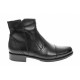 Marimea 42 Ghete barbati elegante din piele naturala cu fermoar imblanite LGMODN