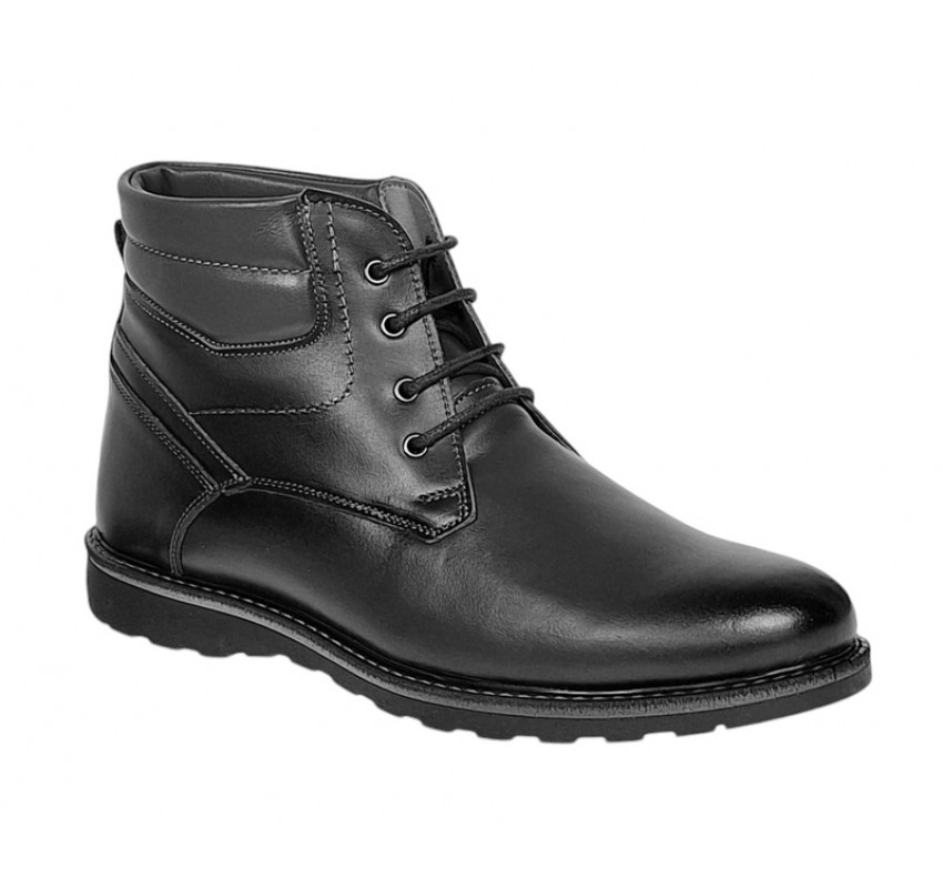 Oferta Marimea 41 Ghete barbati casual din piele naturala imblanite LGSCORSAN