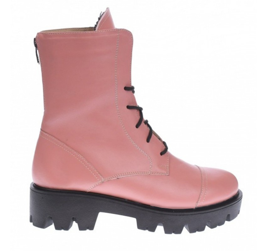 Oferta marimea 37 - Bocanci dama imblaniti, din piele naturala, roz- LKAMELYAROZ Oferta marimea 37 - Bocanci dama imblaniti, din piele naturala, roz- LKAMELYAROZ