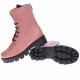 Oferta marimea 37 - Bocanci dama imblaniti, din piele naturala, roz- LKAMELYAROZ Oferta marimea 37 - Bocanci dama imblaniti, din piele naturala, roz- LKAMELYAROZ
