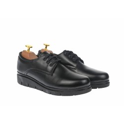 OFERTA  marimea 39, 40 -  pantofi dama casual din piele naturala box - LMIONBOX