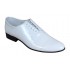 Oferta marimea 41 Pantofi barbati eleganti de ceremonie piele naturala Alb Lac LMOD1ALAC