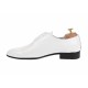 Oferta marimea  42, 43 -  Pantofi barbati, albi,, eleganti, din piele naturala box - LMOD1ALBBOX
