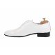 Oferta marimea  42-  Pantofi barbati, albi,, eleganti, din piele naturala box - LMOD1ALBBOX