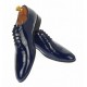 Oferta marimea  38, 41, - Pantofi barbati eleganti bleumarin din piele naturala lac, ENZO - LMOD1BLMLAC