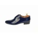 Oferta marimea 42 - Pantofi barbati eleganti bleumarin din piele naturala lac, ENZO - LMOD1BLMLAC