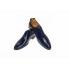 Oferta marimea  38, 41, - Pantofi barbati eleganti bleumarin din piele naturala lac, ENZO - LMOD1BLMLAC