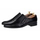 Marimea 42 Pantofi barbati cu elastic eleganti din piele naturala - Mod Negru