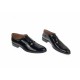 Oferta marimea 38, 42 -Pantofi  barbati eleganti negri din piele naturala lacuita - LMOD1NLAC