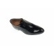 Oferta marimea 38, 42 -Pantofi  barbati eleganti negri din piele naturala lacuita - LMOD1NLAC