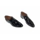 Oferta marimea 38, 42 -Pantofi  barbati eleganti negri din piele naturala lacuita - LMOD1NLAC