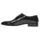 Pantofi barbati eleganti din piele naturala Negru LAC LMOD1NLAC
