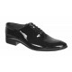 Pantofi barbati eleganti din piele naturala Negru LAC LMOD1NLAC