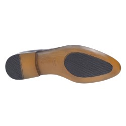 Pantofi barbati eleganti din piele naturala Negru LAC LMOD1NLAC