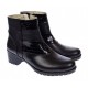 Oferta marimea 37 Ghete dama din piele naturala cu fermoar LMVS20N