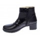Oferta marimea 37 Ghete dama din piele naturala cu fermoar LMVS20N