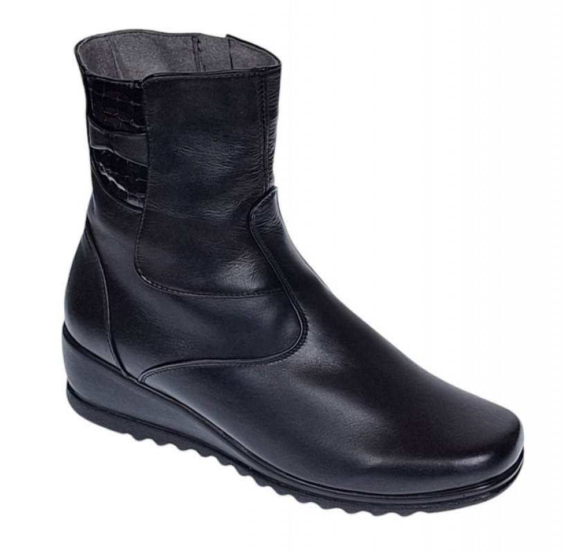 Oferta marimea 41 Ghete dama din piele naturala Orto Imblanite LMVS4N