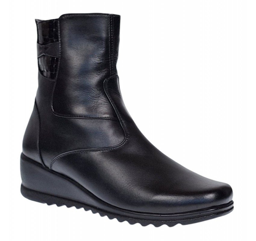Oferta marimea 41 Ghete dama din piele naturala Orto Imblanite LMVS4N