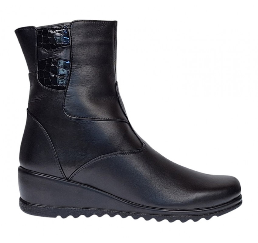 Oferta marimea 39 Ghete dama din piele naturala Orto Imblanite LMVS4N